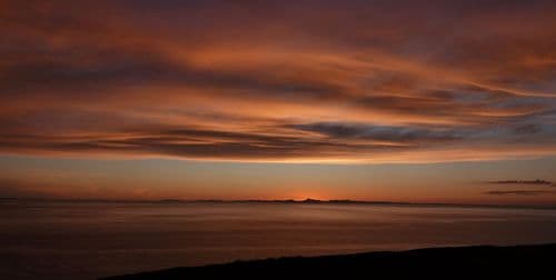 Sunset, sound of Mull