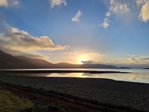 Sunset Loch na Keal